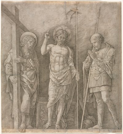 Il Cristo risorto tra Sant