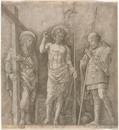 Il Cristo risorto tra Sant