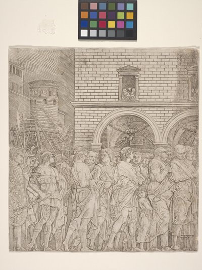 I senatori - Il trionfo di Giulio Cesare da Andrea Mantegna