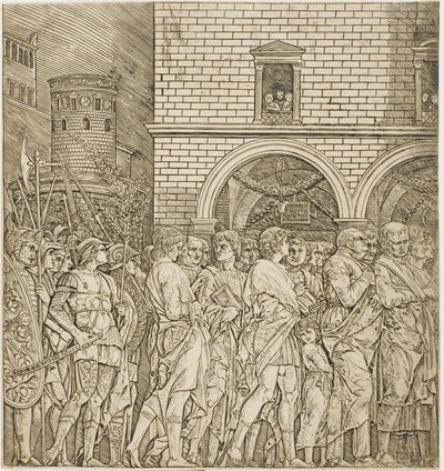 I Senatori, dal Trionfo di Cesare da Andrea Mantegna
