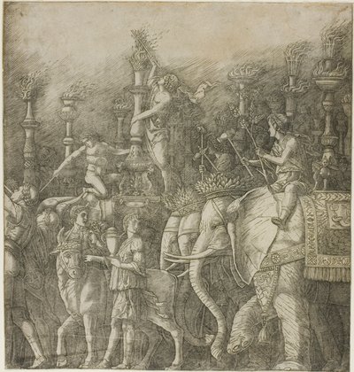 Il trionfo di Giulio Cesare da Andrea Mantegna