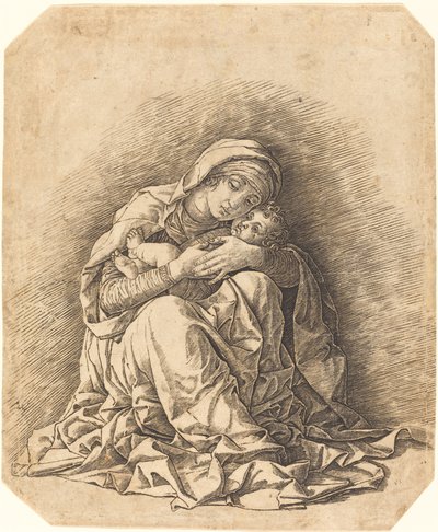 La Vergine e il Bambino da Andrea Mantegna