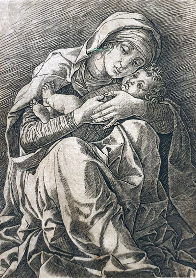 La Vergine e il Bambino da Andrea Mantegna