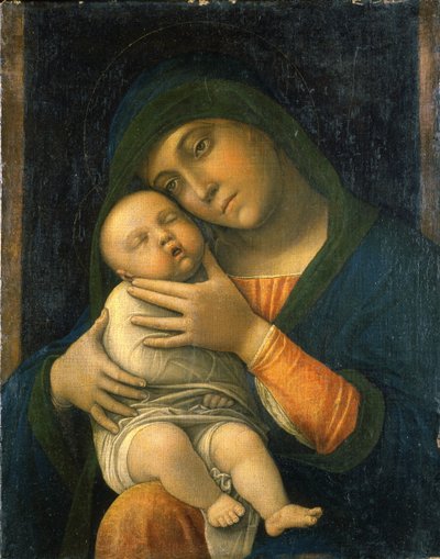 La Vergine e il Bambino da Andrea Mantegna