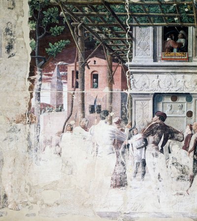 La condanna di San Cristoforo (dettaglio) da Andrea Mantegna