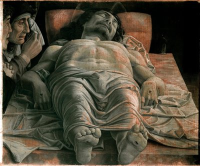 Il Cristo morto da Andrea Mantegna