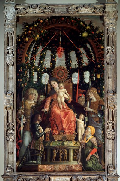 Vergine della Vittoria (Pala della Vittoria) da Andrea Mantegna
