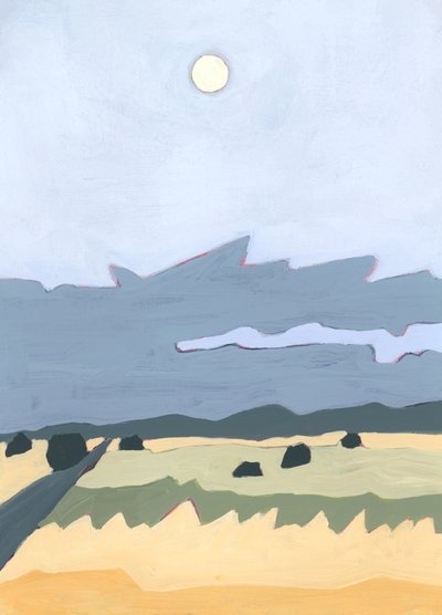 Paesaggio onirico, 2024 da Andrea Mejia