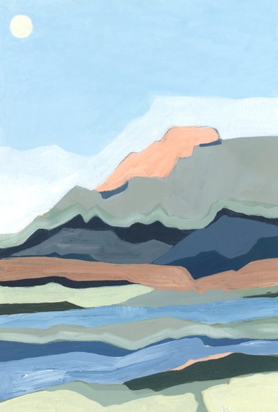 Vista di montagna, 2023 da Andrea Mejia