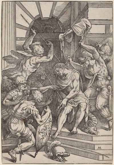 Cristo coronato di spine da Andrea Meldolla, called Schiavone, after Titian
