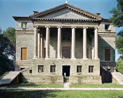 Vista della facciata principale, costruita nel 1559-60 da Andrea Palladio