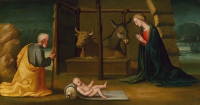 La Natività, c.1500 da Andrea Piccinelli