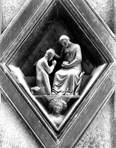 Ordinazione Sacra, un rilievo dal campanile, 1337-41 da Andrea Pisano