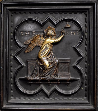 Speranza, pannello A delle Porte Sud del Battistero di San Giovanni, 1336 da Andrea Pisano
