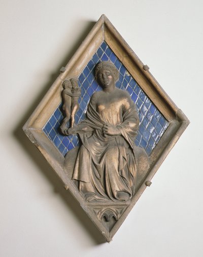 Venere, piastrella in rilievo dal Campanile da Andrea Pisano