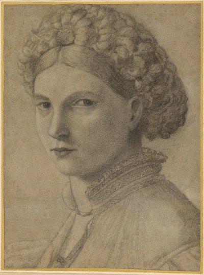 Ritratto di giovane donna da Andrea Previtali