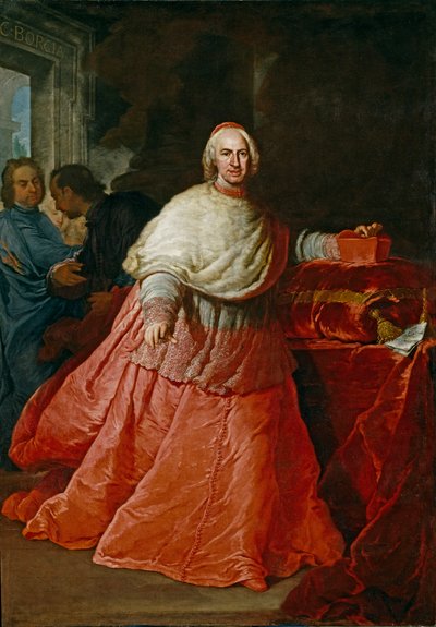 Ritratto del Cardinale Carlos de Borja y Centellas 1663-1733 da Andrea Procaccini