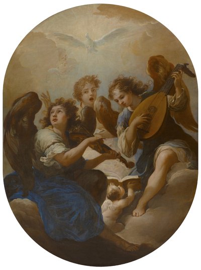 Tre angeli musicanti da Andrea Procaccini