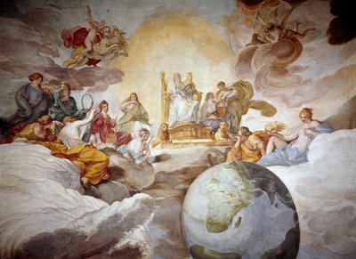 Allegoria della conoscenza divina da Andrea Sacchi