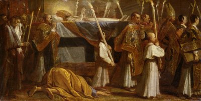 Processione funebre di un vescovo da Andrea Sacchi