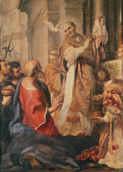 San Gregorio Magno (c.540-604) da Andrea Sacchi