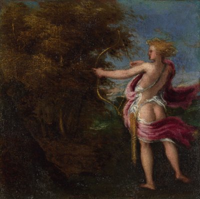 Arcas a caccia, c. 1550 da Andrea Schiavone