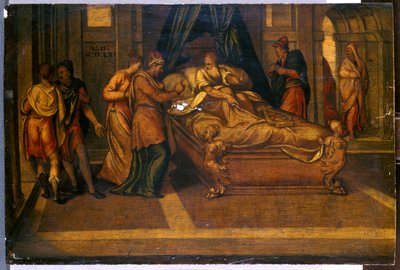 Scene dalla Storia di Davide, 1561 da Andrea Schiavone