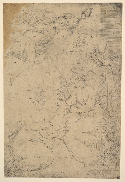 Il matrimonio mistico di Santa Caterina da Andrea Schiavone