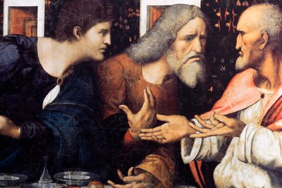 Ultima Cena, 1506-1507 (dettaglio) da Andrea Solario