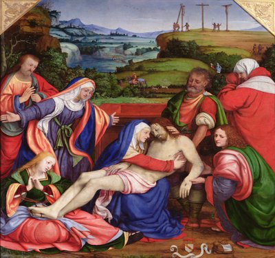 Il compianto di Cristo, c.1504-07 da Andrea Solario