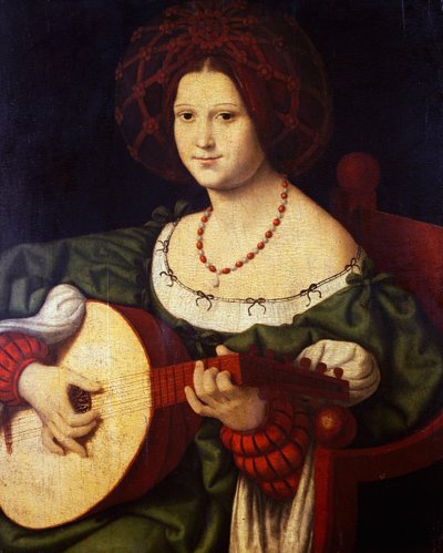 Il suonatore di liuto da Andrea Solario