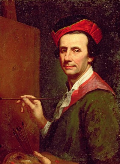 Artista al Cavalletto, c.1750s da Andrea Soldi