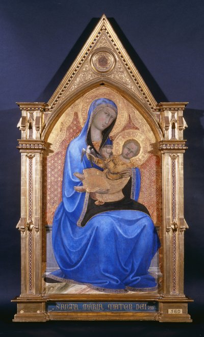 Vergine e Bambino, c.1400 da Andrea Vanni