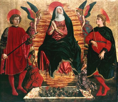 Assunzione di Maria

















































 con i Santi Minias e Giuliano da Andrea del Castagno