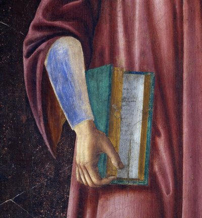 Dante Alighieri (dettaglio) dalla serie Villa Carducci di uomini e donne famosi, c.1450 (affresco su tela) da Andrea del Castagno