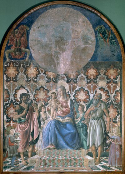 Madonna col Bambino e angeli da Andrea del Castagno