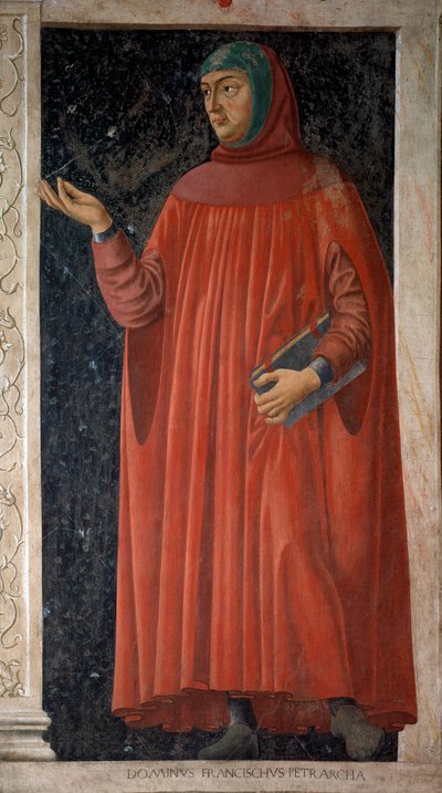 Ritratto di Francesco Petrarca da Andrea del Castagno