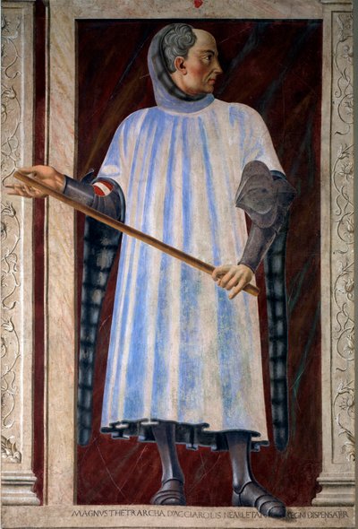 Ritratto di Niccolò Acciaiuoli, gran siniscalco di Napoli da Andrea del Castagno