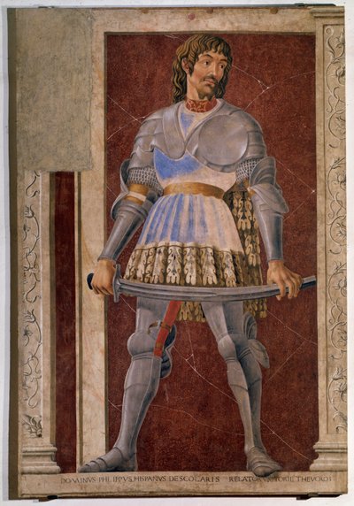 Ritratto del condottiero fiorentino Pippo Spano da Andrea del Castagno