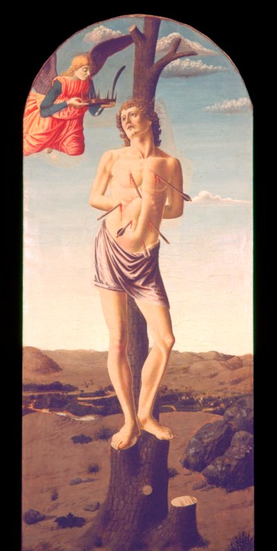 San Sebastiano, 1457 da Andrea del Castagno