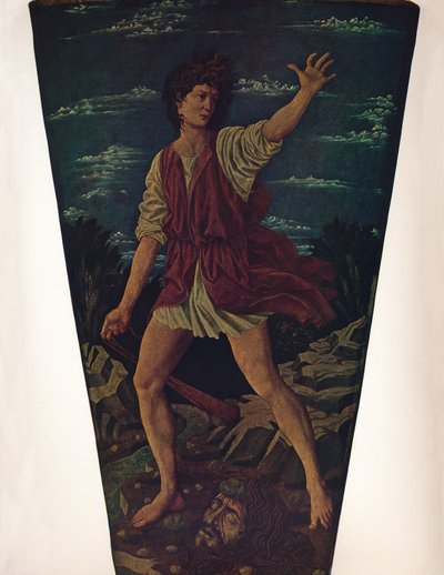 Il giovane Davide, c. 1450 da Andrea del Castagno