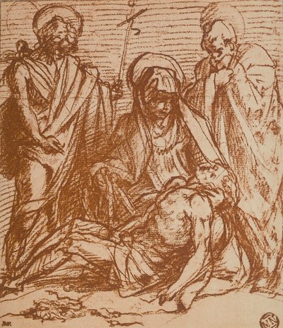 Cristo morto tra le braccia della Vergine (Pietà) da Andrea del Sarto