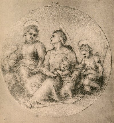 Sacra Famiglia con il Bambino San Giovanni da Andrea del Sarto