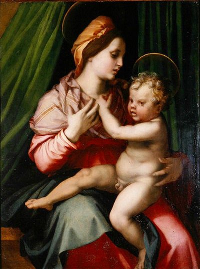 Madonna con Bambino da Andrea del Sarto