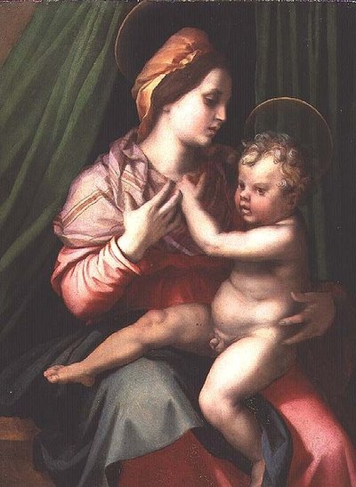 Madonna con Bambino da Andrea del Sarto