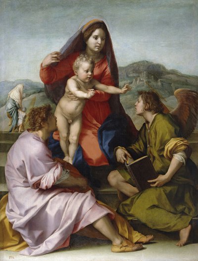 Madonna col Bambino con San Matteo e l