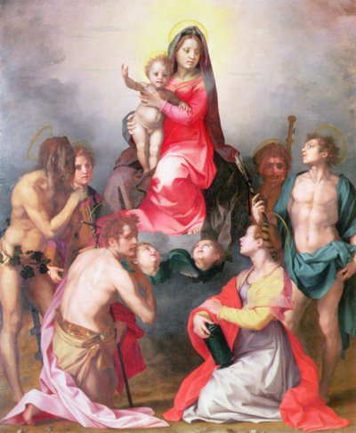 Madonna con Bambino e Santi da Andrea del Sarto