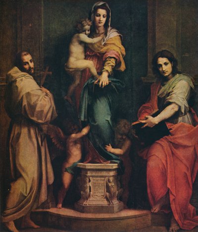 Madonna delle Arpie, 1517 da Andrea del Sarto