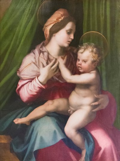 Madonna col Bambino da Andrea del Sarto