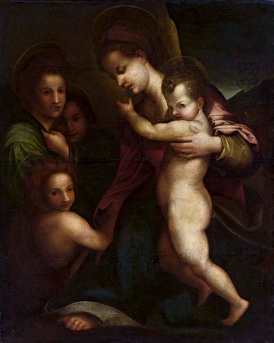 Madonna con Gesù Bambino e San Giovanni da Andrea del Sarto